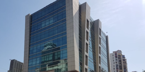Commercial Building  for Rent with Full Glass Facade and Height 14 ft Above Tanishq Showroom, New Link Road, Andheri West.