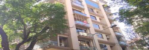 Fully Furnished 3 BHK Residential Flat + Balcony for Rent at Warden Apartments, Turner Road, Bandra West.