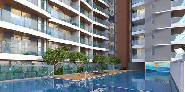 Sale 3 Bhk, Andheri DN Nagar, 1605 sft, The Nest by Wadhwa.