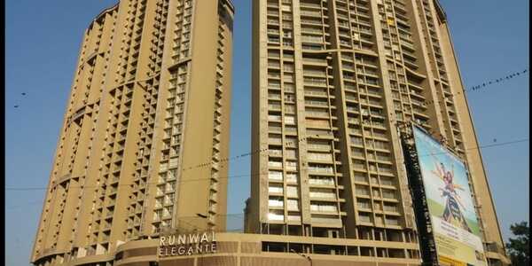 2.5 BHK Residential Apartment of 1008 sq.ft. Area for Sale at Runwal Elegante, Andheri West.