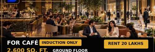 Commercial Space ideal for (Induction) Cafe | Showroom for Rent - 2600 Sq Ft Bandra West Turner Rd.