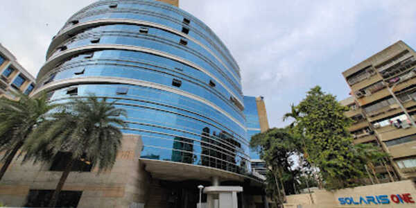 Rent F/F 630 sft Office in Andheri E Vijay Nagar, Hubtown Solaris.