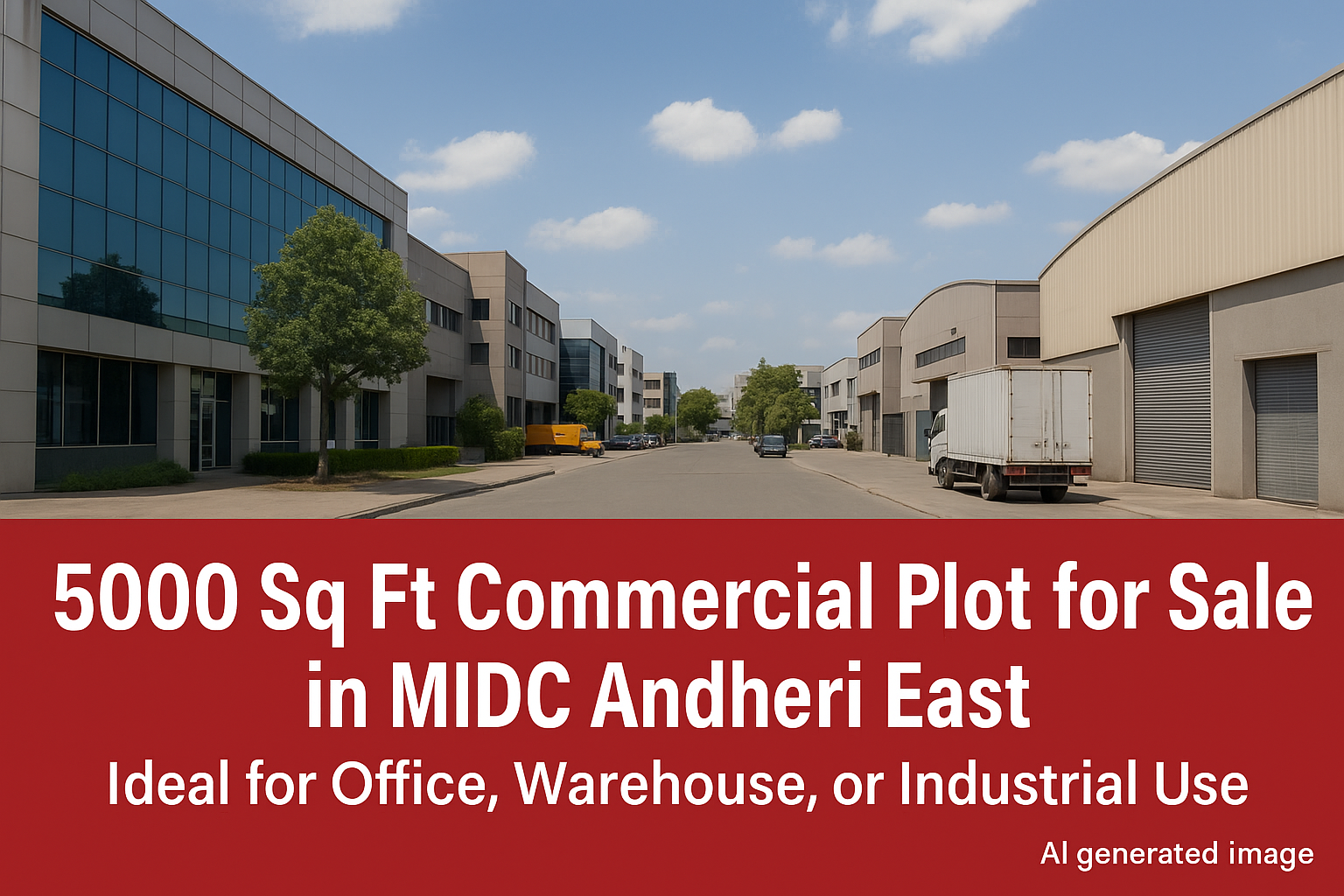5000 sq ft Plot for Sale in MIDC Andheri East